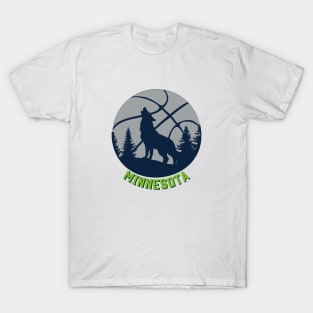 Minnesota Timberwolves "Wolf Outdoors" Basketball T-Shirt